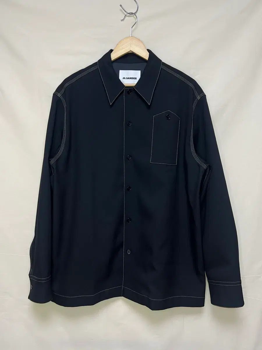 ジルサンダー JIL SANDER 25SS ギャバジン シャツジャケット - メルカリ