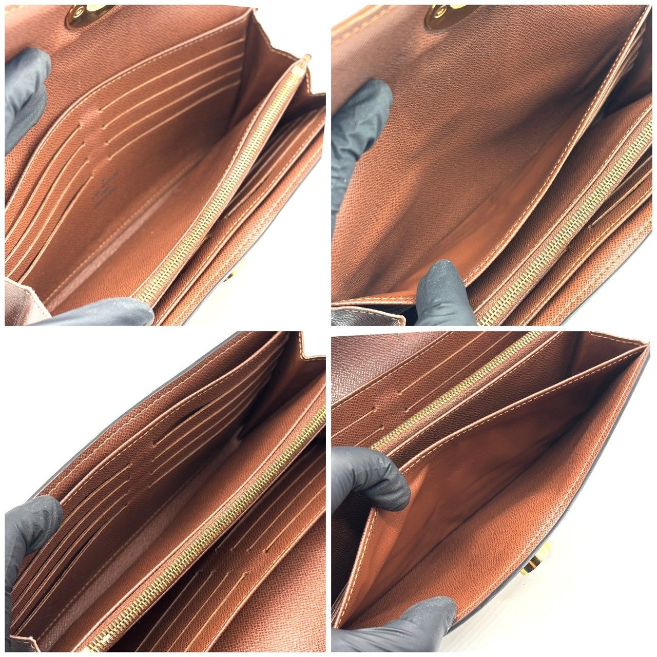 時間を纏う金具財布】 Louis Vuitton 長財布 ポルトフォイユ ボエシ