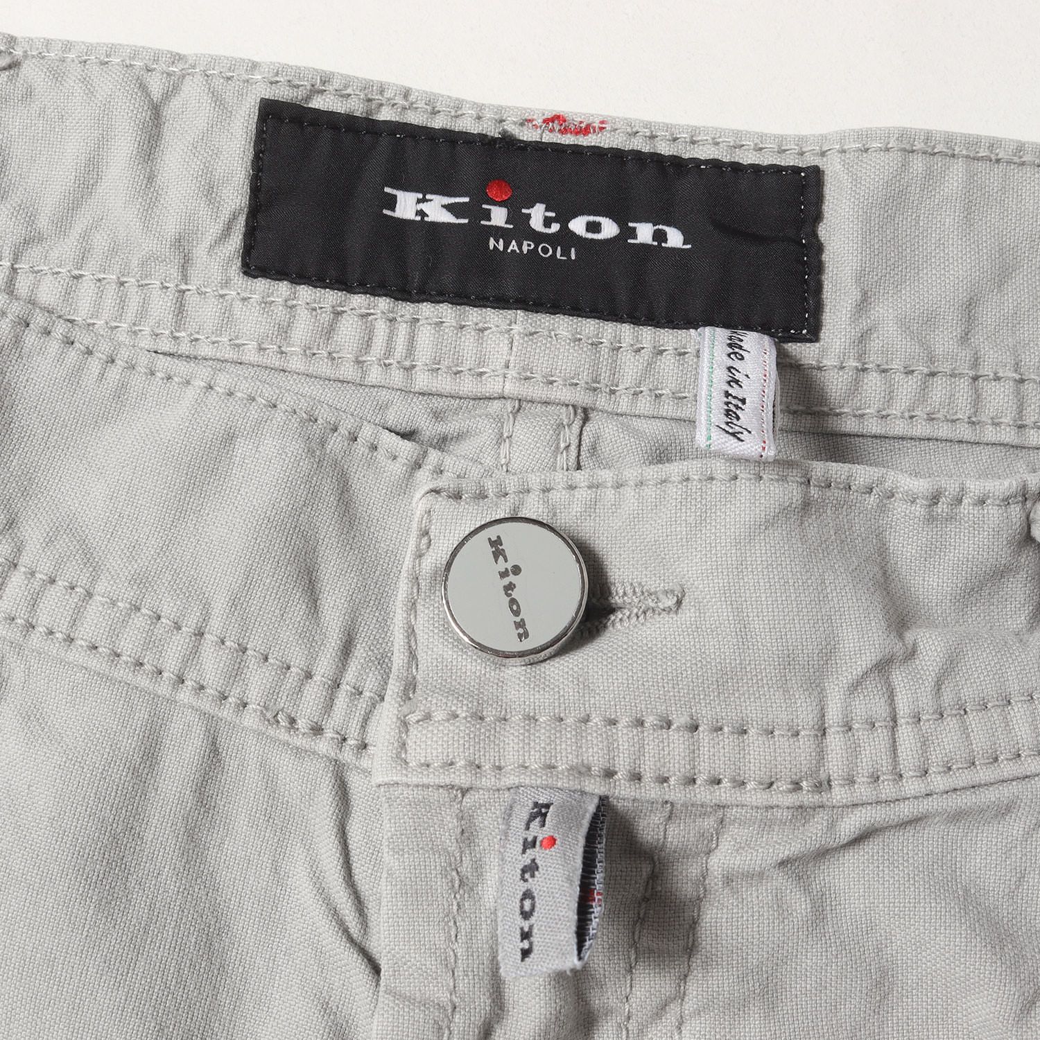 Kiton キートン パンツ ライトグレー サイズ:32 | 近年モデル