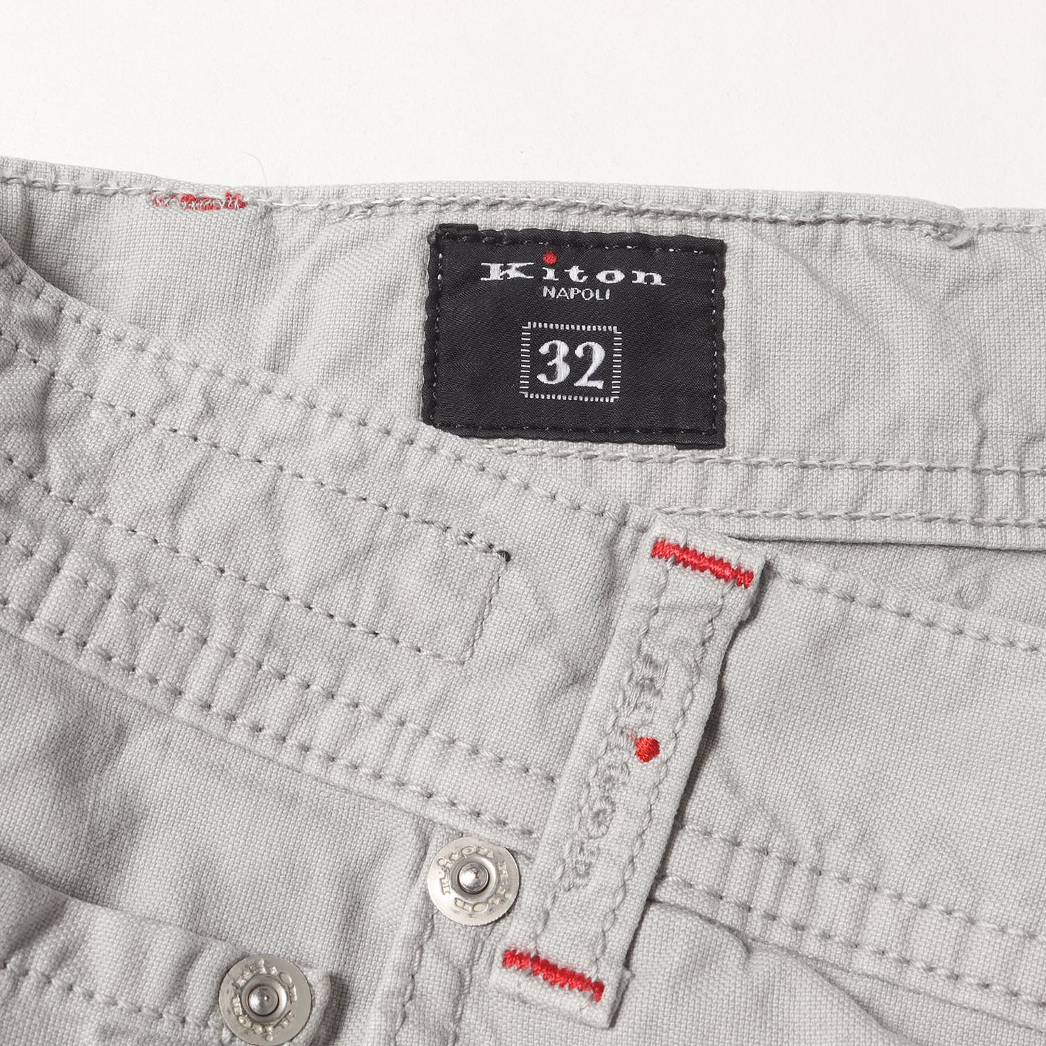 Kiton キートン パンツ ライトグレー サイズ:32 | 近年モデル