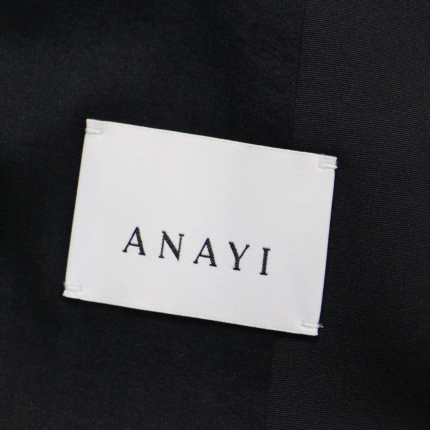 美品】ANAYI アナイ ジャケット ブラック 黒 サイズ:38(M) | 25春夏