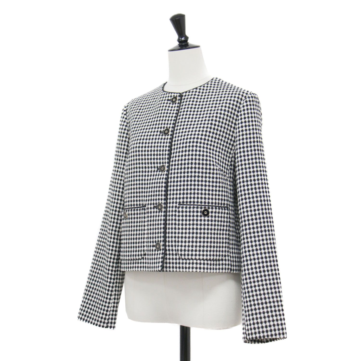 美品】ANAYI アナイ ジャケット ブラック 黒 サイズ:38(M) | 25春夏