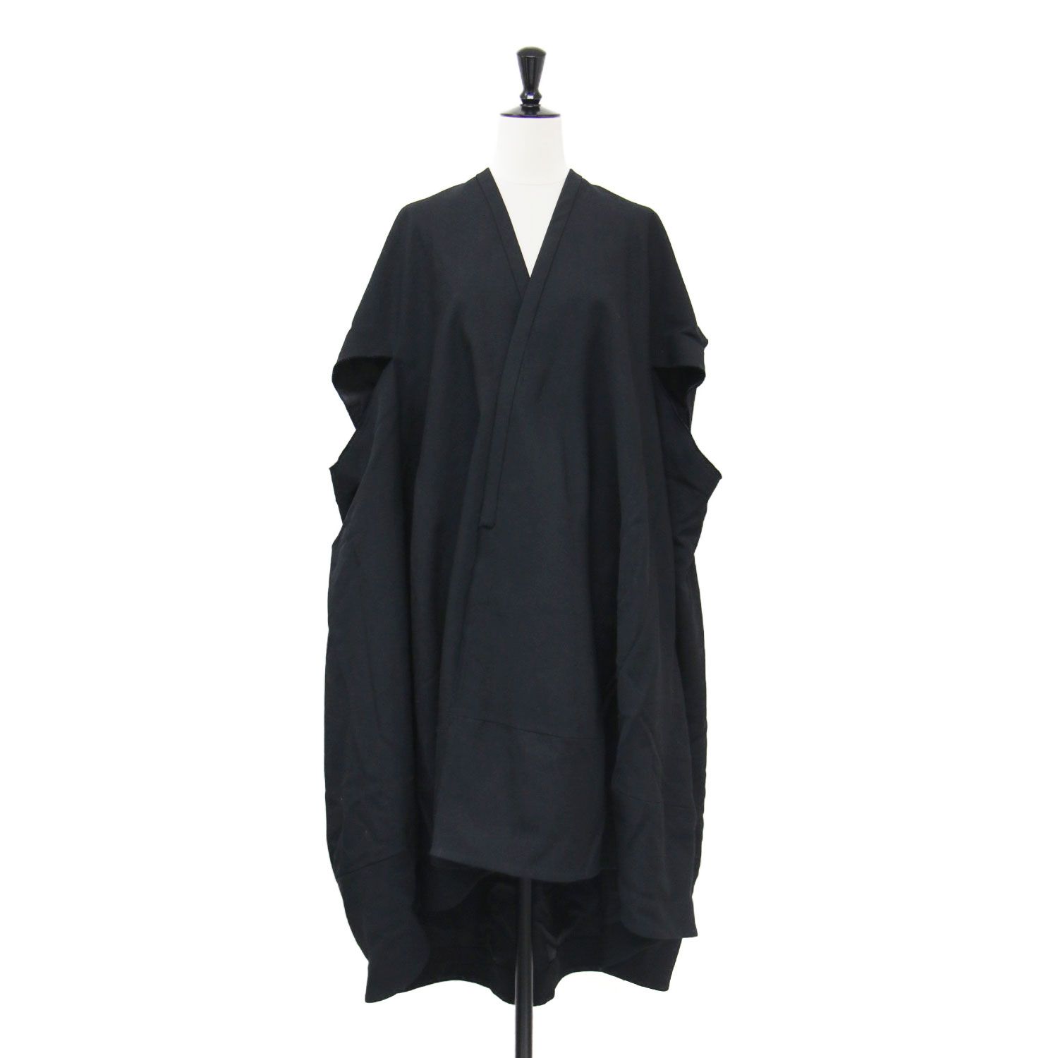 美品】COMME des GARCONS コムデギャルソン コート ブラック サイズ:XS 