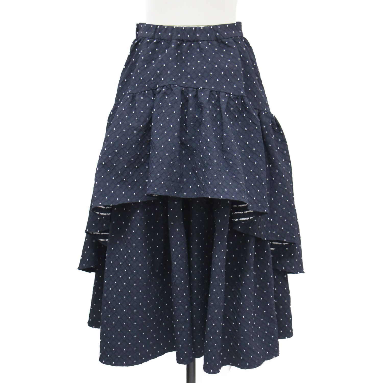 SHE Tokyo シートーキョー スカート ネイビー 紺 サイズ:36(M) | 25春