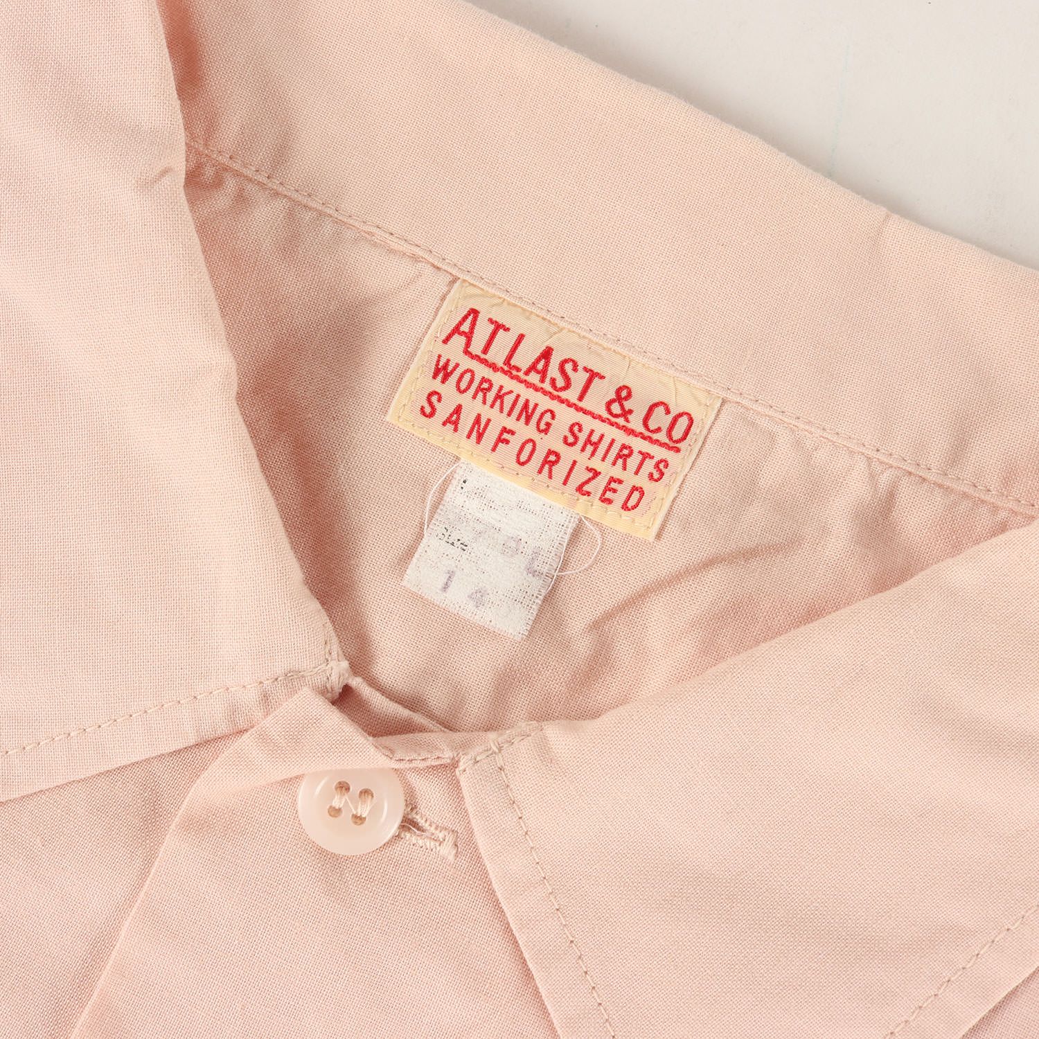 At LAST&CO アットラスト シャツ ベージュ サイズ:14 | コットン