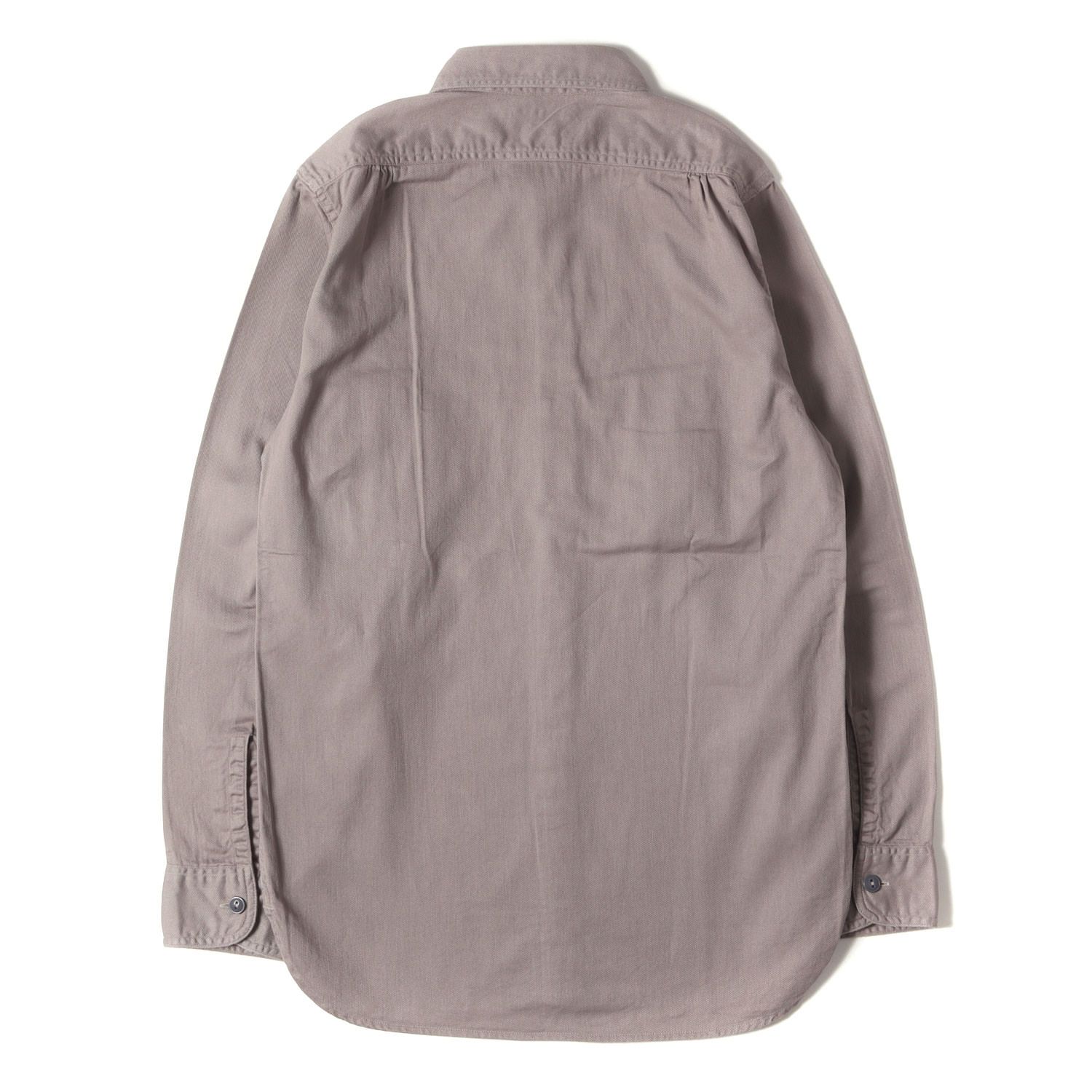 At LAST&CO アットラスト シャツ ベージュ サイズ:14 | コットンツイル