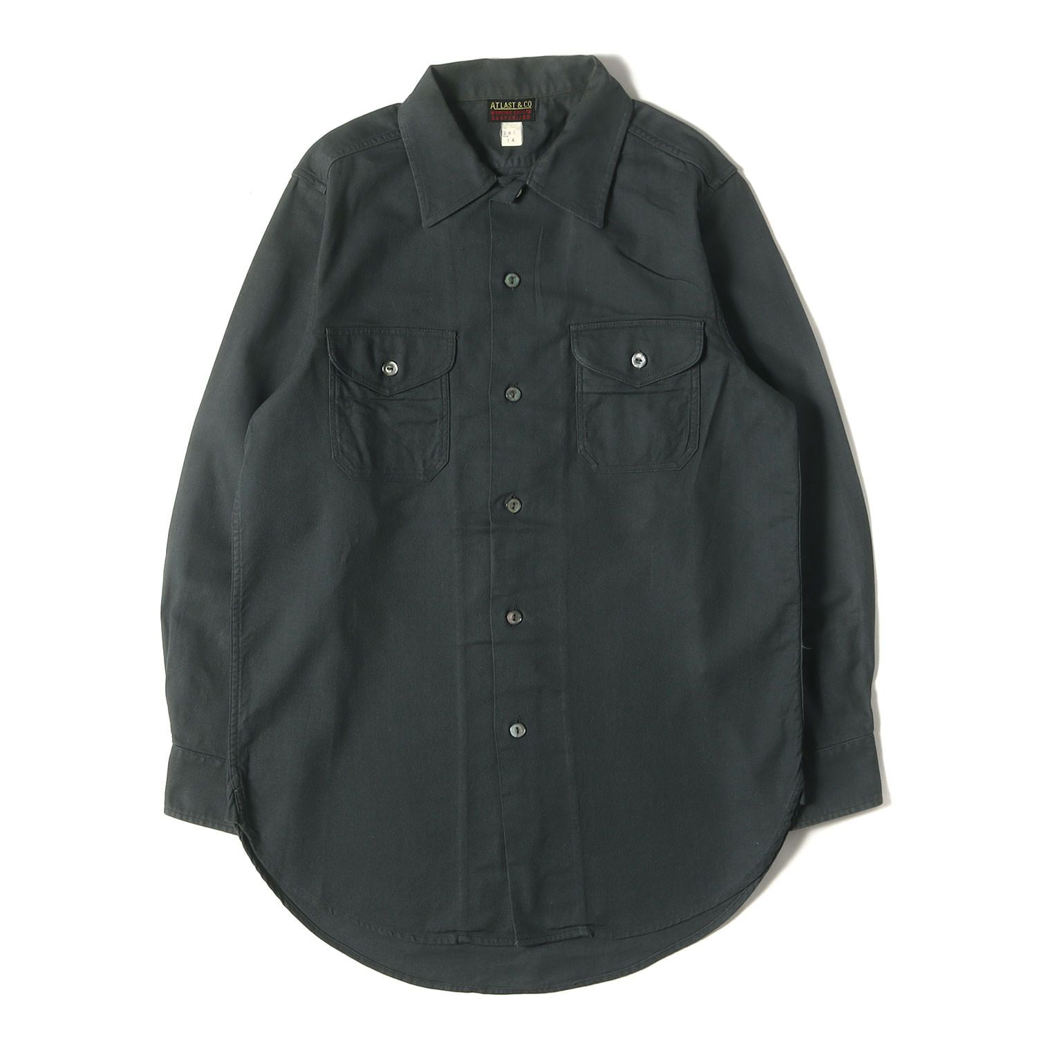 At LAST&CO アットラスト シャツ グリーン サイズ:14 | Lot.385