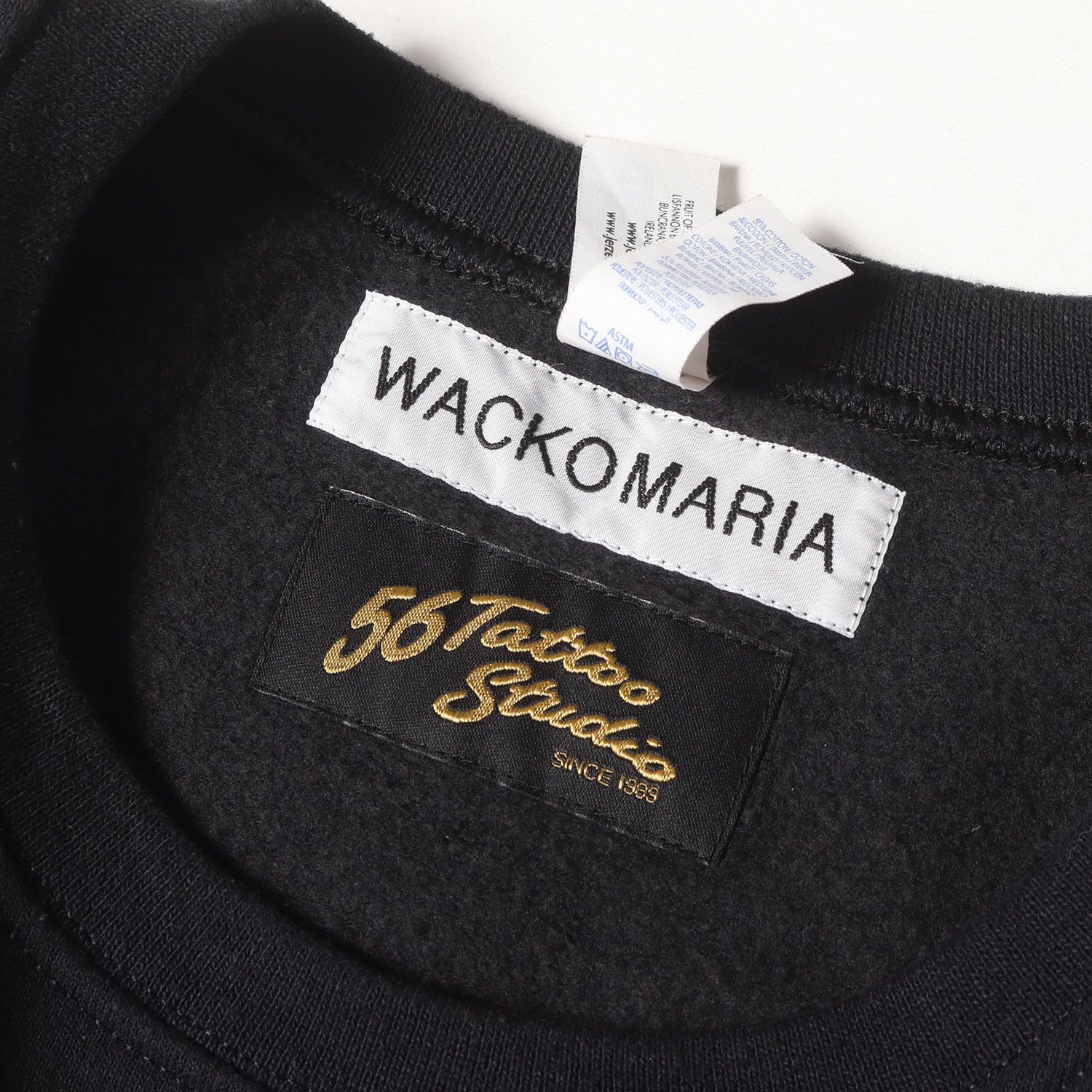 WACKO MARIA ワコマリア スウェット ブラック 黒 サイズ:L | 25SS 56 