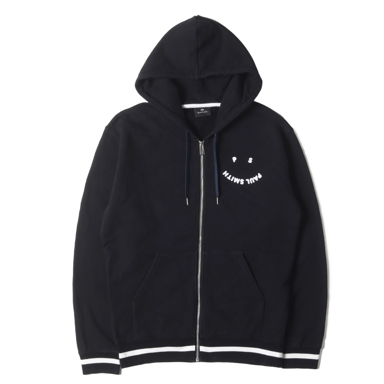 PS Paul Smith ピーエスポールスミス パーカー ブラック 黒 サイズ:L 