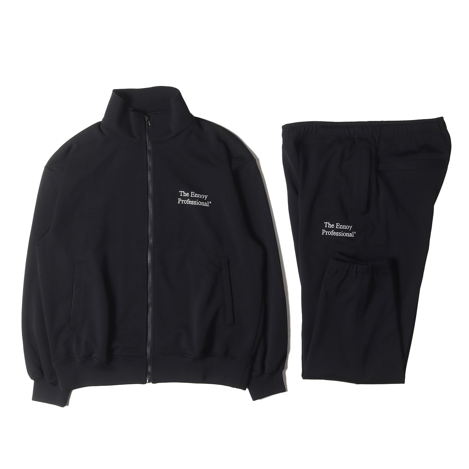 新品同様】ENNOY エンノイ ブラック 黒 サイズ:各L | 24AW ジャージ