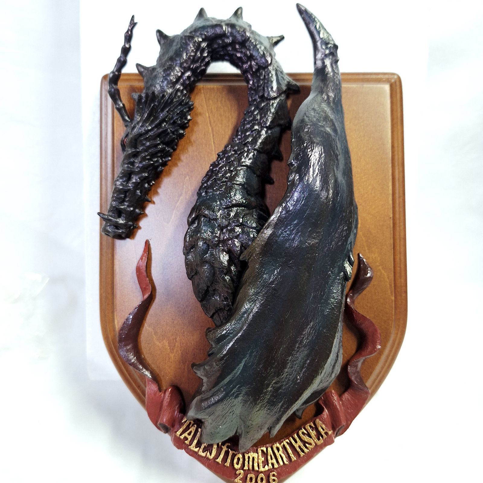 未使用☆希少 ゲド戦記 ウォールアート 壁掛けフック インテリア 龍