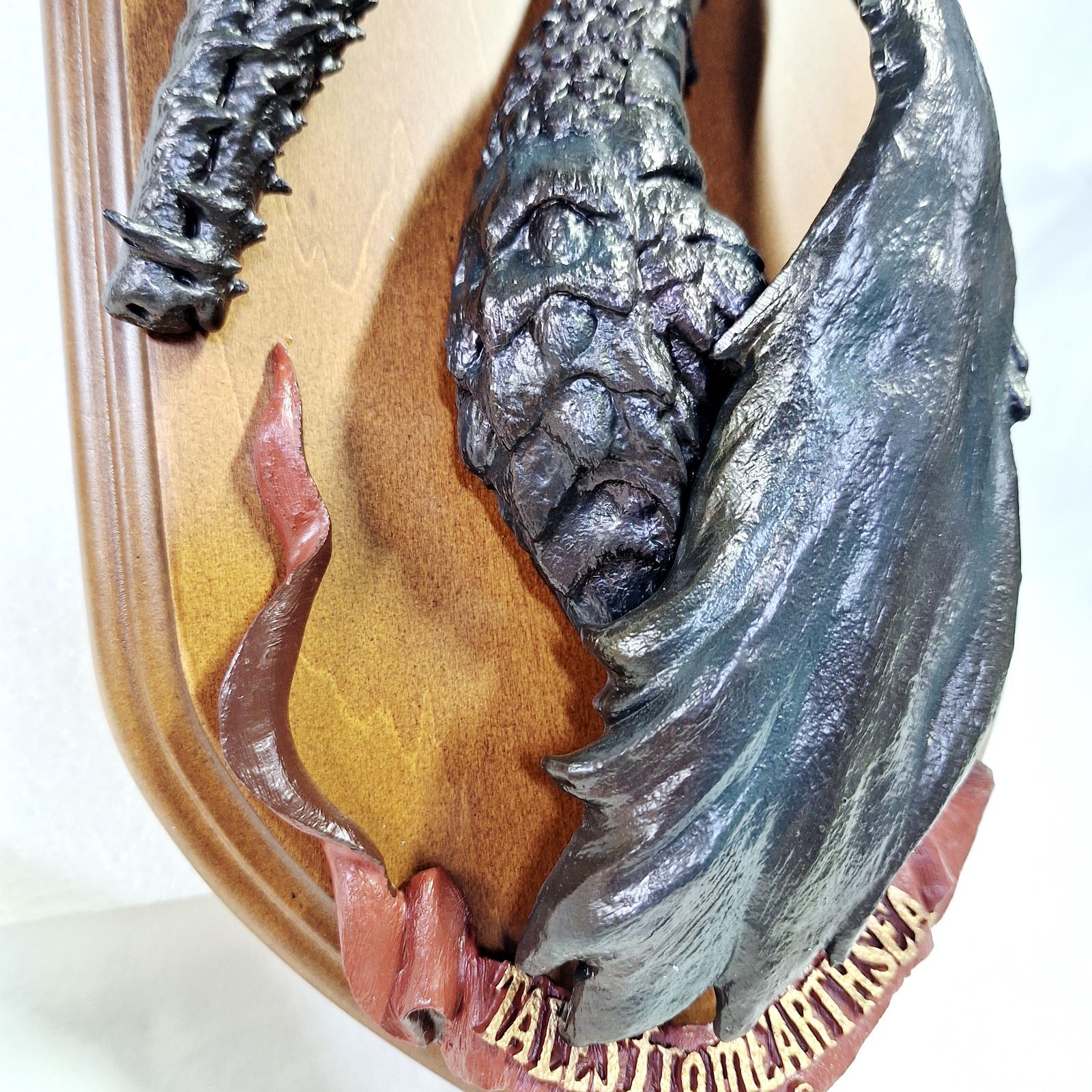 未使用☆希少 ゲド戦記 ウォールアート 壁掛けフック インテリア 龍