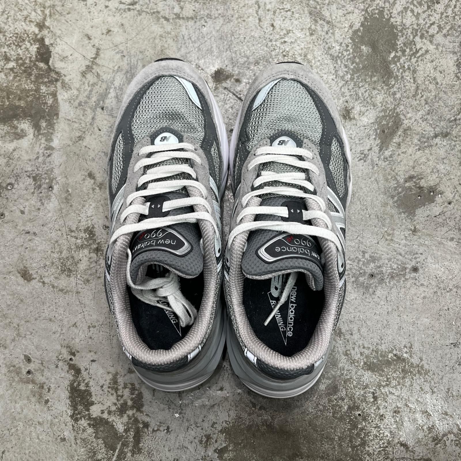 参考上代39600円 New Balance Made in USA 990v6 スニーカー 