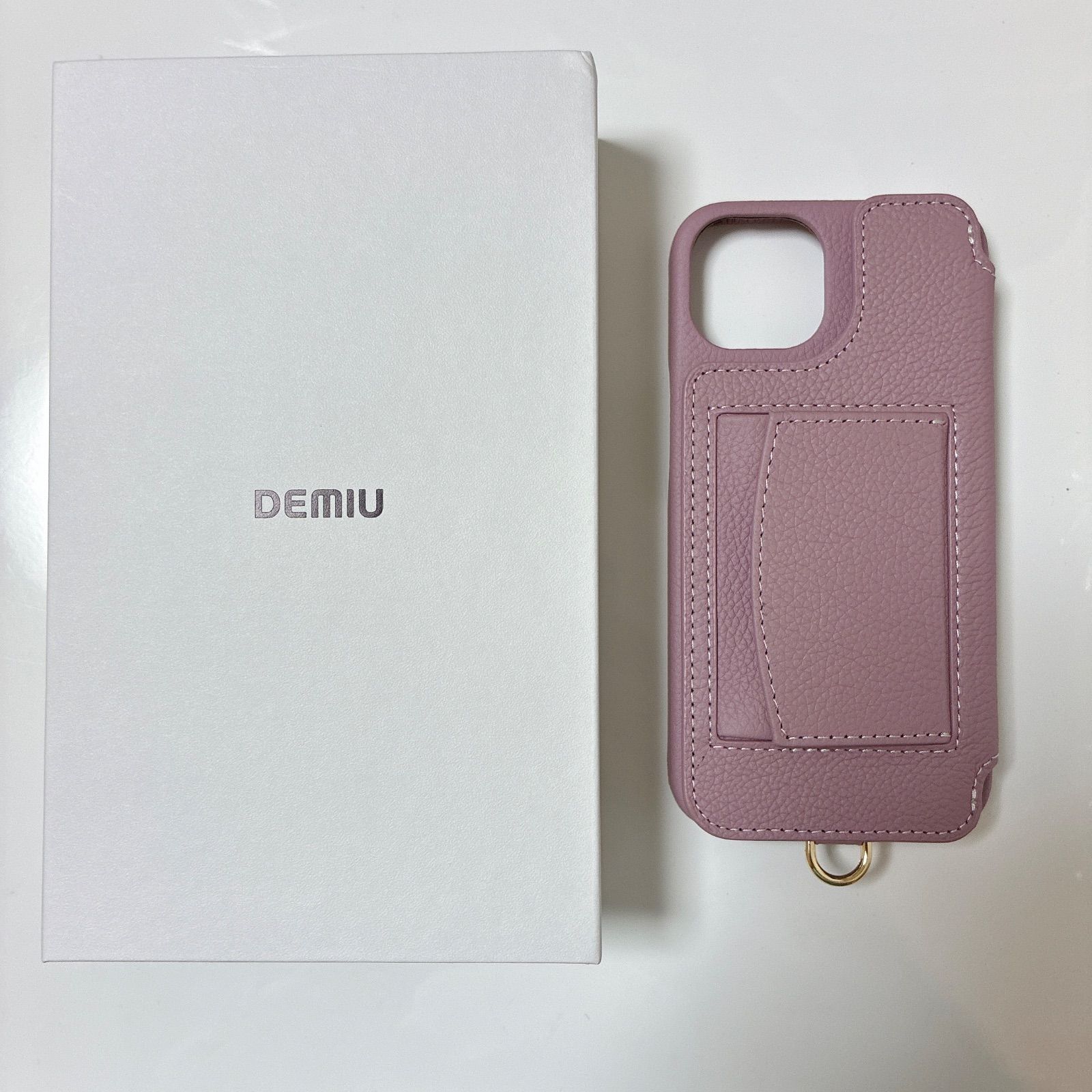 iPhone14】新品DEMIUデミュウdemiurvoデミウルーボiPhoneケースPOCHE
