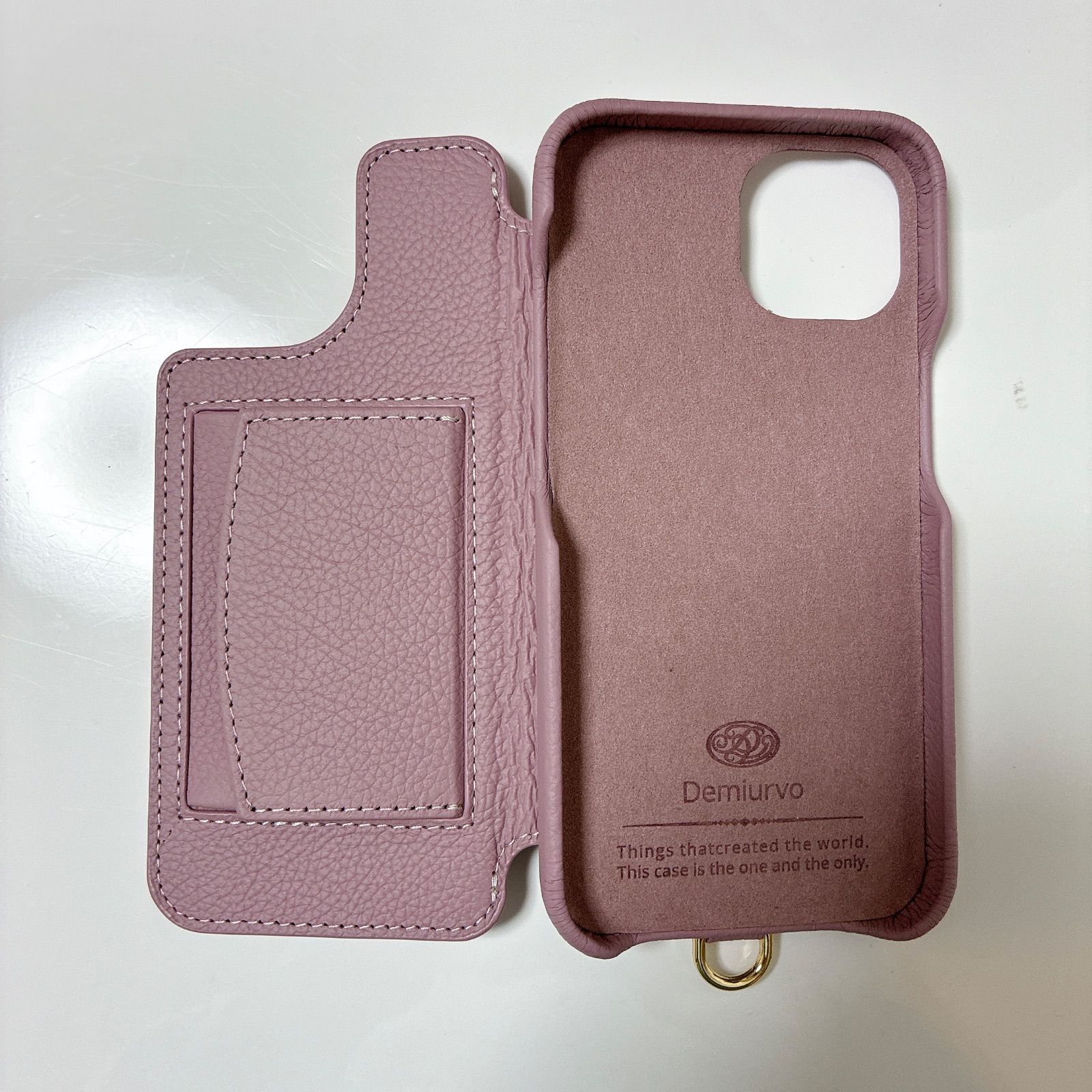 iPhone14】新品DEMIUデミュウdemiurvoデミウルーボiPhoneケースPOCHE