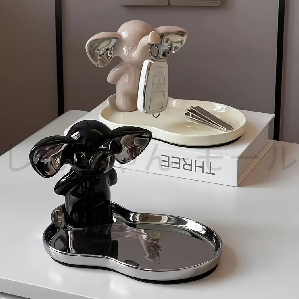 新しい未使用 かわいい小さな飛ぶ豚のトレー アッシュトレー 小物