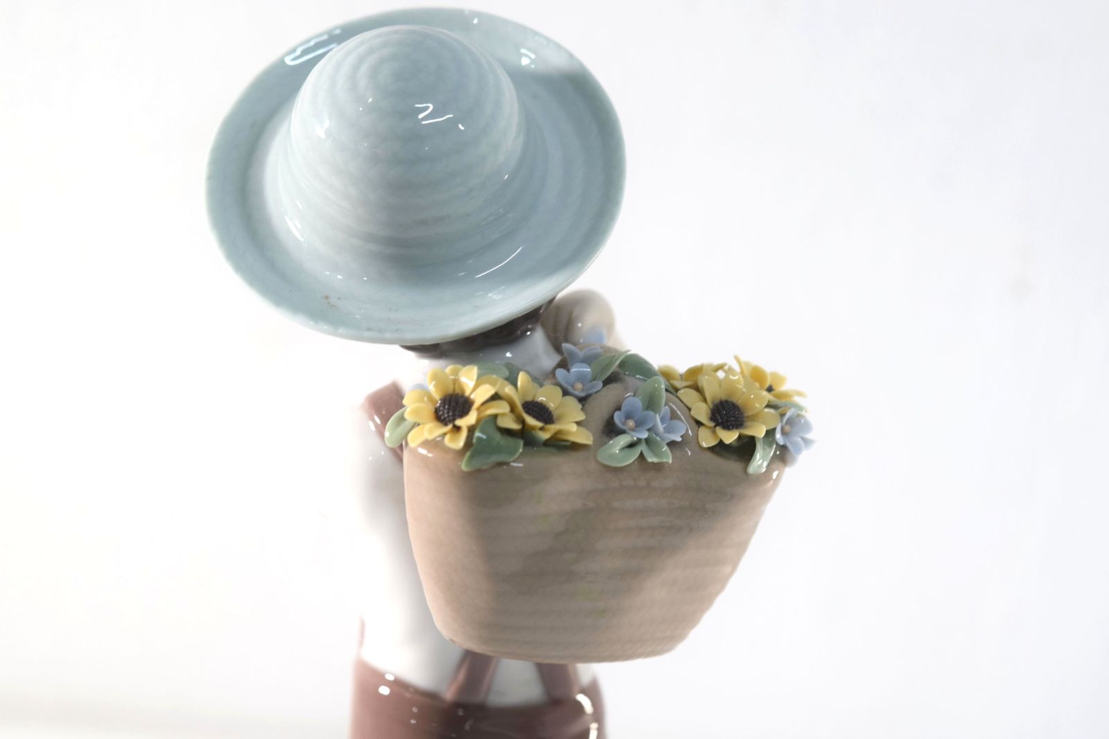 LLADRO リヤドロ フィギュリン 「花かごの少年」 創業604周年記念作品