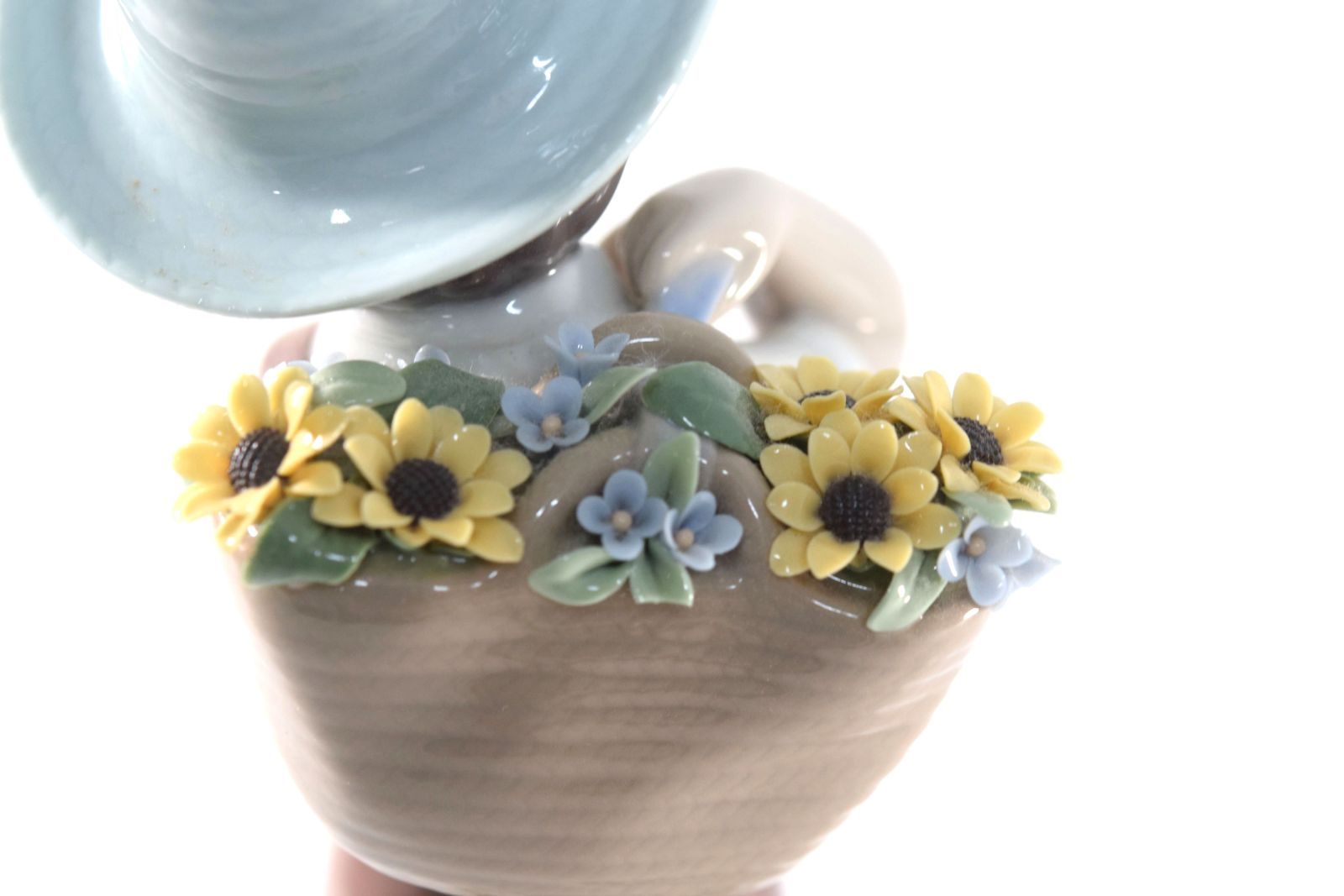 LLADRO リヤドロ フィギュリン 「花かごの少年」 創業604周年記念作品