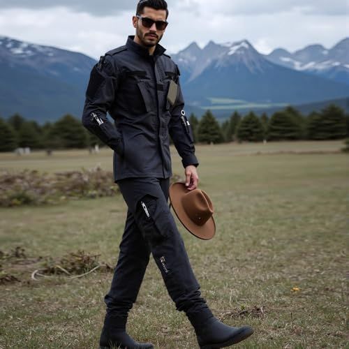 YKS JOOB] 戦闘服 上下セット メンズ ACU 迷彩服 コンバット