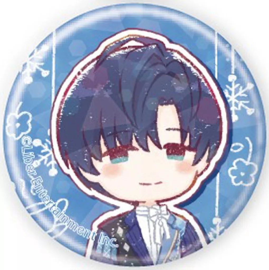 中古】バッジ・ビンズ 月岡紬 「A3!(エースリー) ホログラム缶バッジ