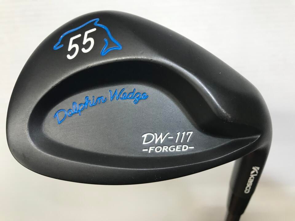 キャスコ Dolphin Wedge DW-117 FORGED 55度 MCI SOLID 85 Black WEDGE