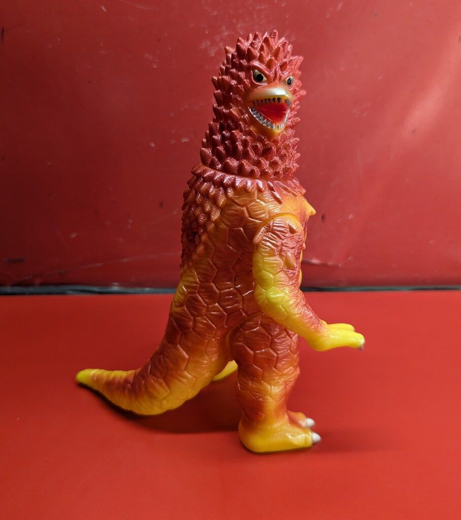 やまなや 怪獣郷/一峰大二ソフビシリーズ 双頭怪獣パンドン 黄色成型