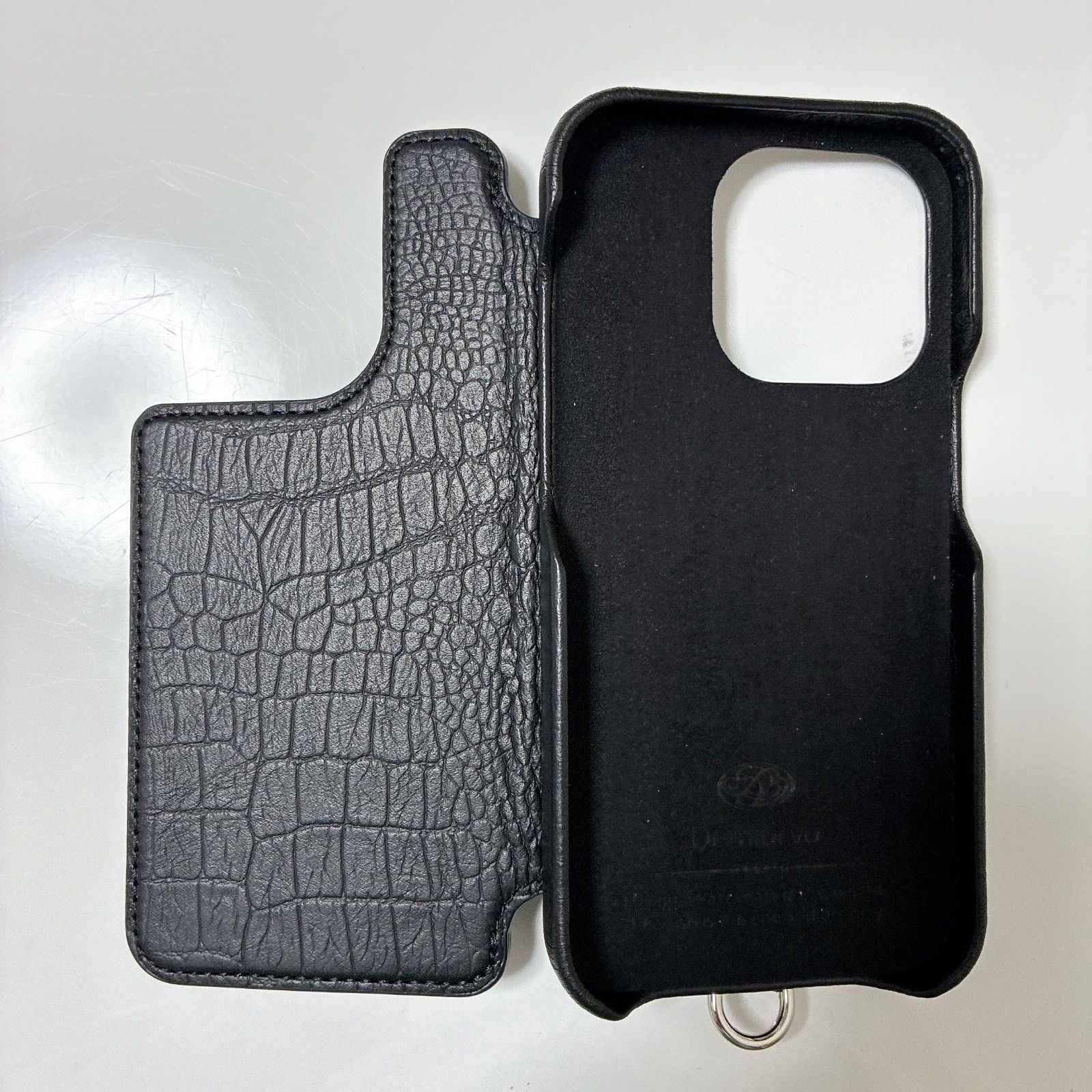 iPhoneアクセサリー demiurvo demiu POCHE CROCO iPhone13Pro POCHE CROCO iPhone13Pro 新品！Demiurvo　DEMIU デミュウ iPhone13 ケース