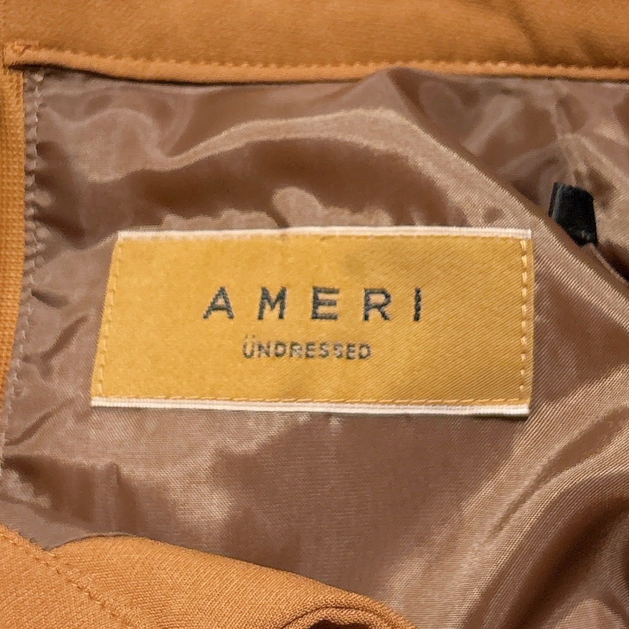 AMERI UNDRESSED UND BAL COLLAR FRONT OPEN JUMPSUIT オールインワン