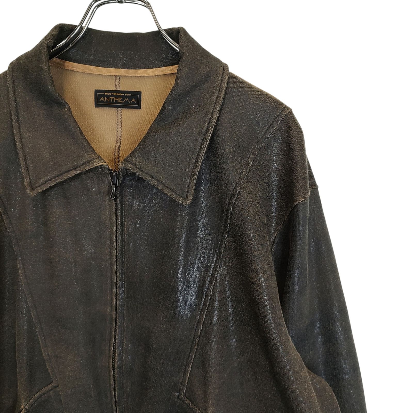 ANTHEM A アンセムエー 25AW CRACK TERRY BLOUSON クラック ブルゾン 