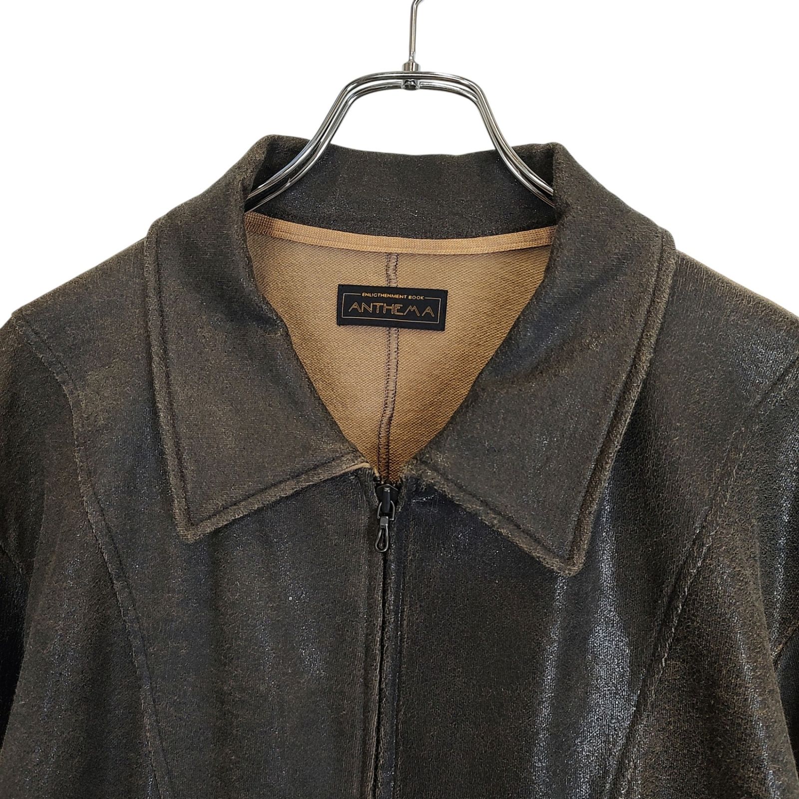 ANTHEM A アンセムエー 25AW CRACK TERRY BLOUSON クラック ブルゾン 