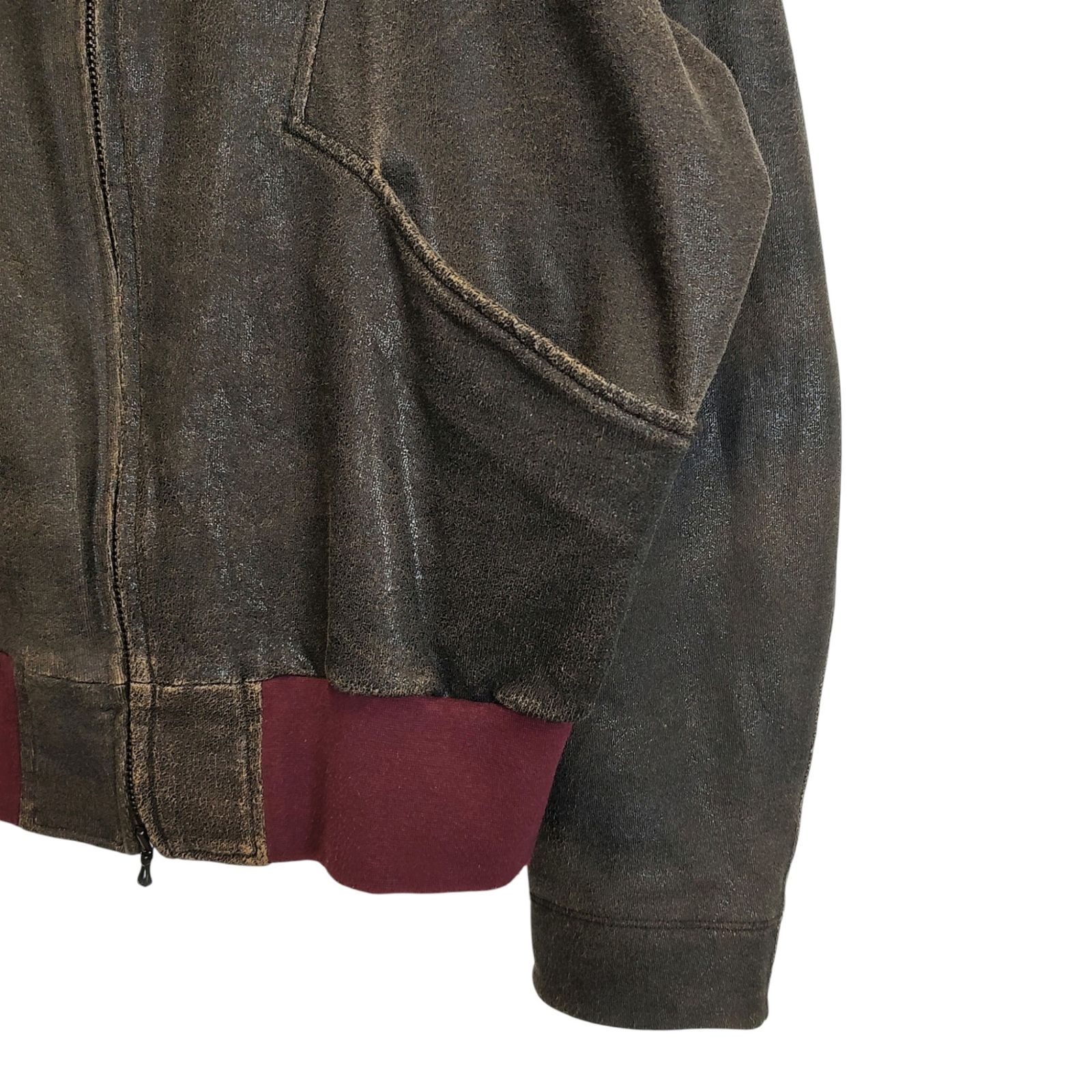 ANTHEM A アンセムエー 25AW CRACK TERRY BLOUSON クラック ブルゾン 