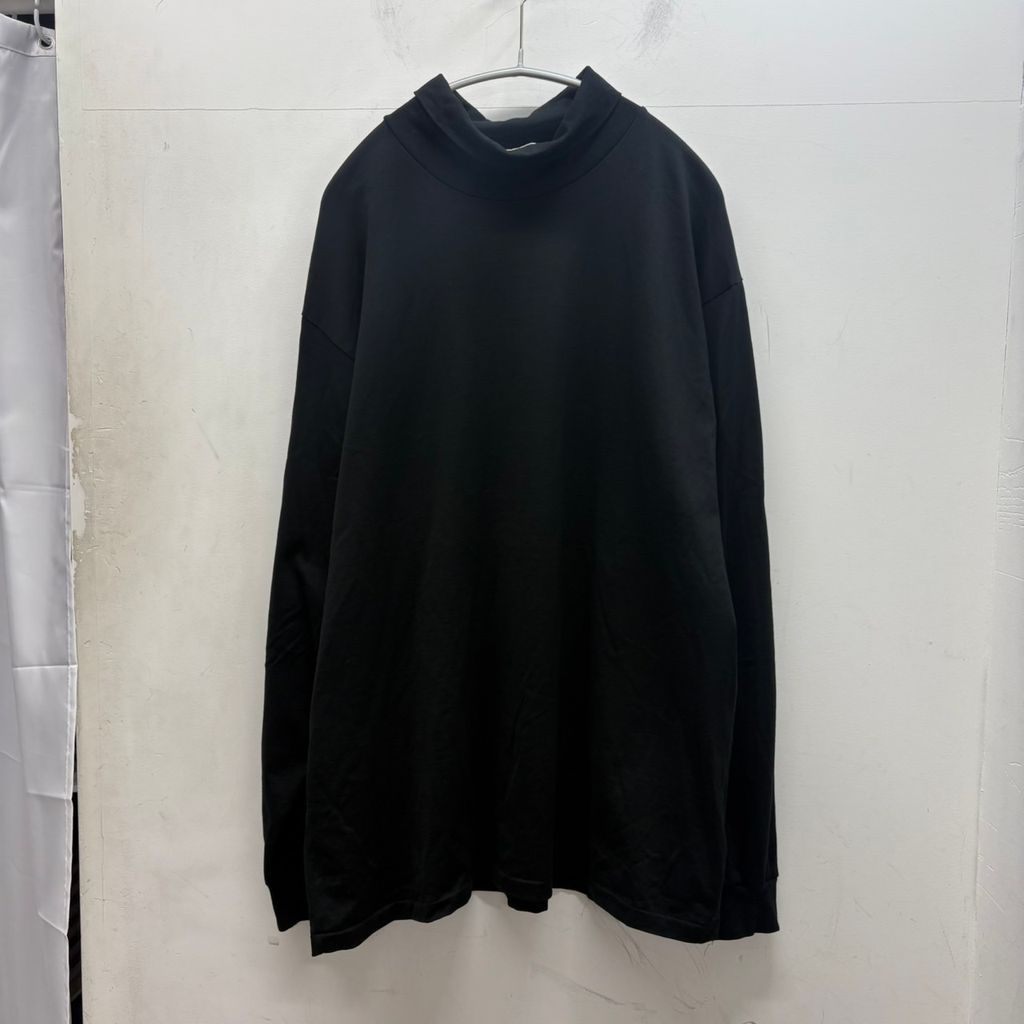 AURALEE オーラリー 21AW LUSTER PLAITING HI NECK L/S TEE 長袖