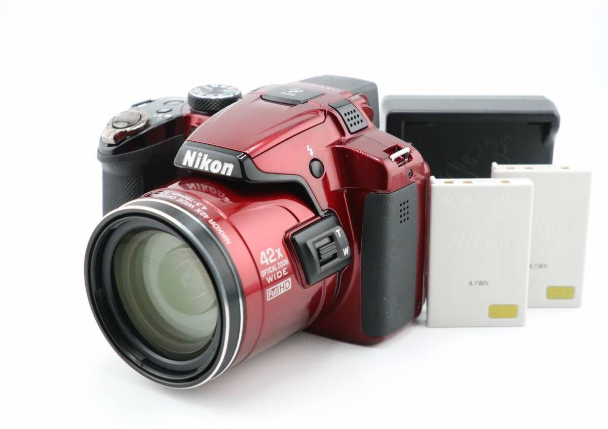 ☆良品☆ニコン NIKON COOLPIX P510 レッド☆ W0110＃4326 - メルカリ