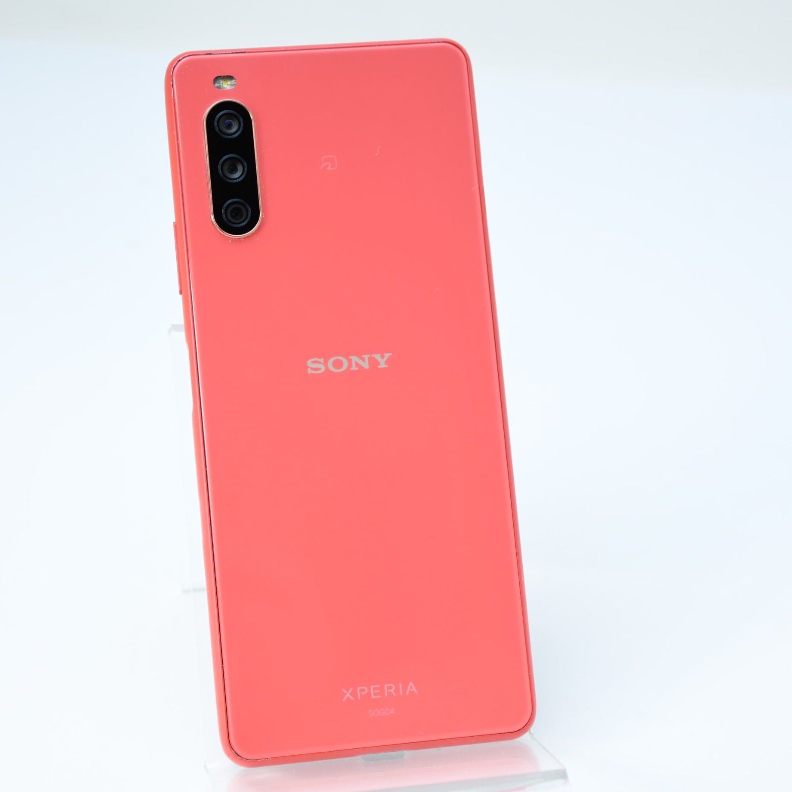 液晶美品＊電池良好】SIMフリー au Xperia 10 III SOG04 ピンク - メルカリ