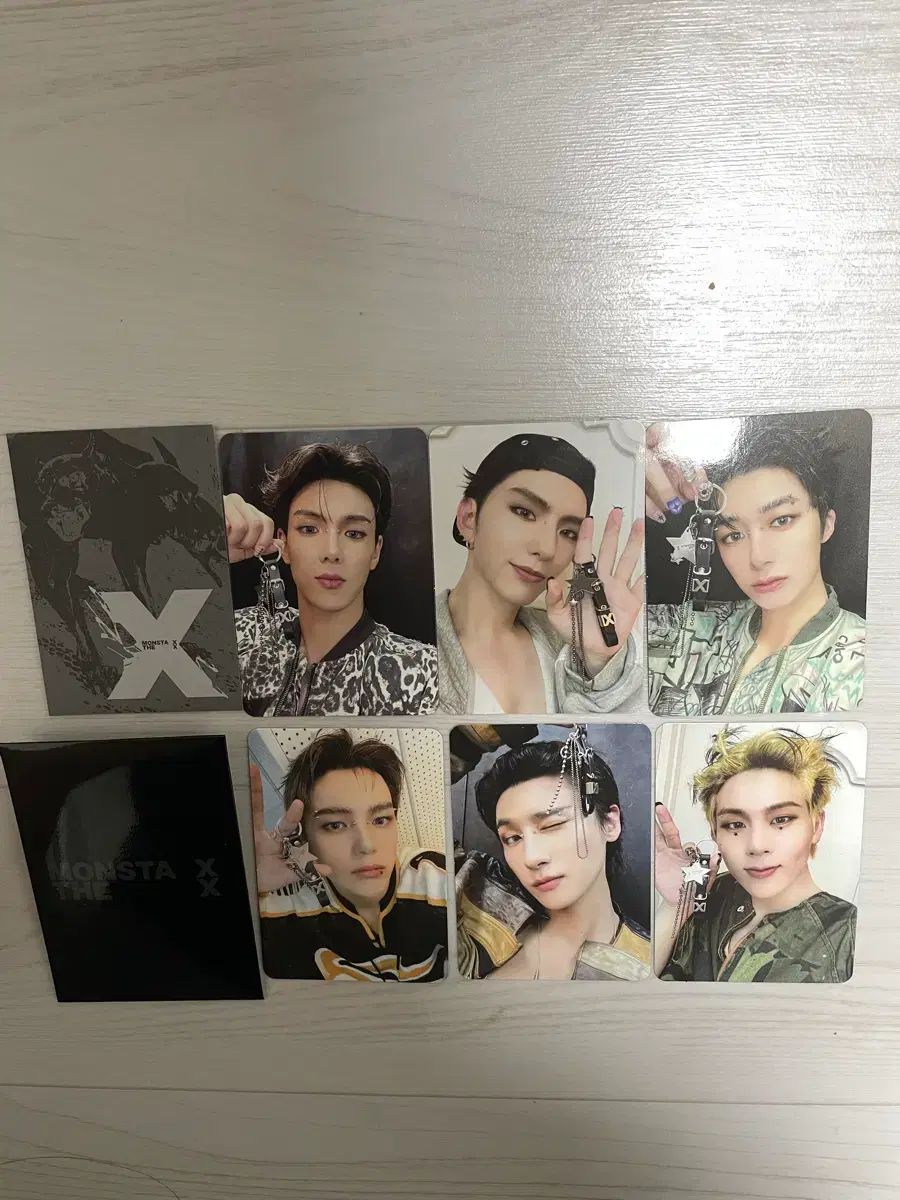 MONSTA X モネク THE X MAKESTAR 対面特典トレカ バラ売り可】MONSTA X モネク メンバーセット トレカ ヨントン サイン