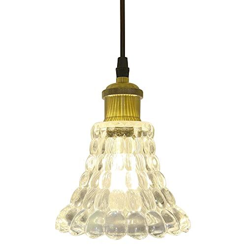 ペンダントライト ガラス 北欧 レトロ アンティーク 本体のみ おしゃれ