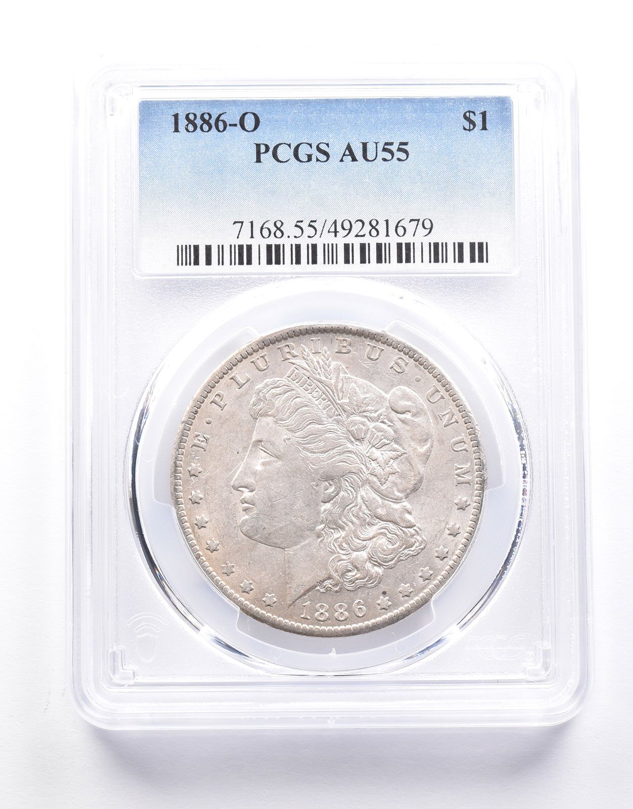 1886-O モルガン銀貨 AU55 PCGS *0683 - メルカリ