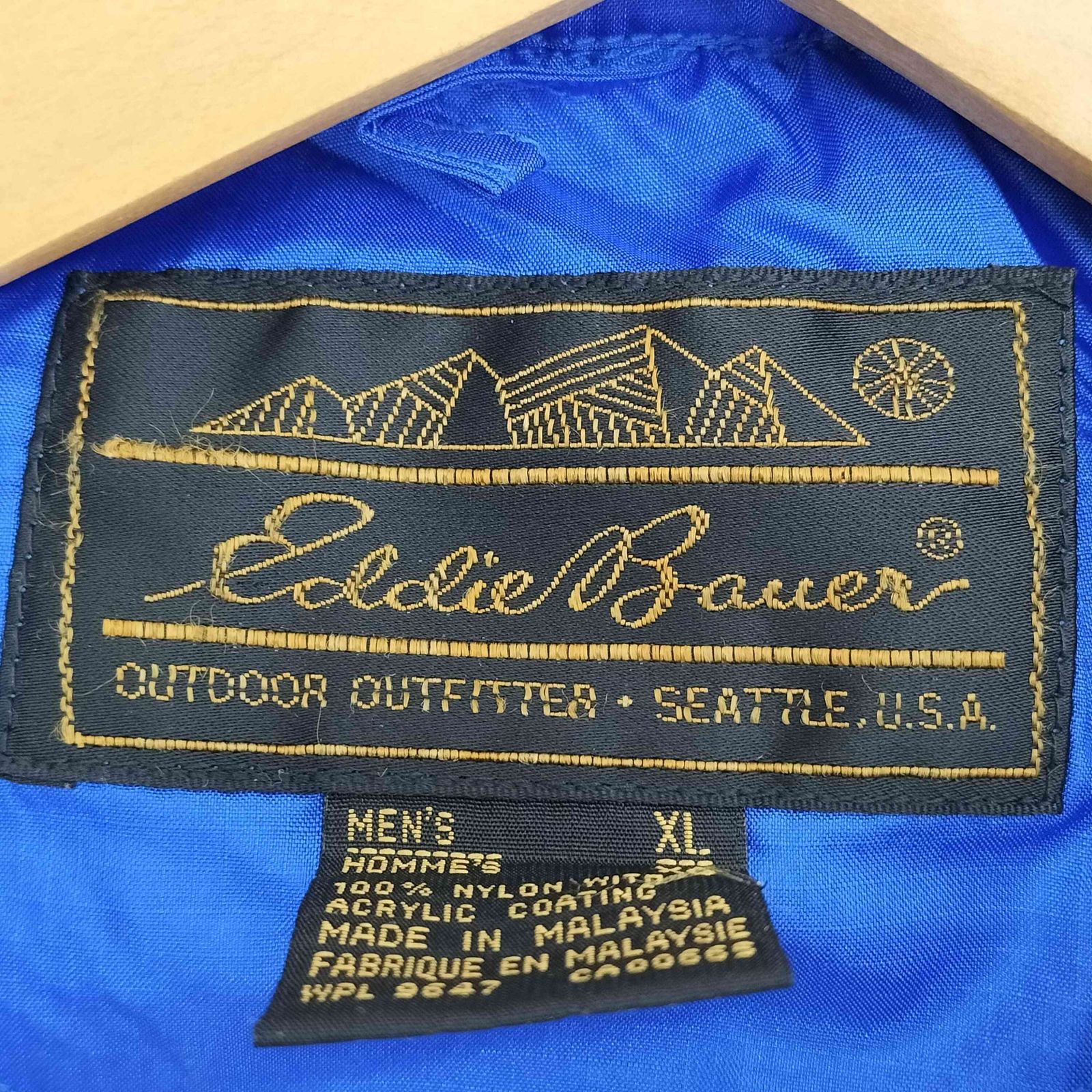 Bauer Eddie エディーバウアー 古着 黒タグ 80~90年代 80～90年代 