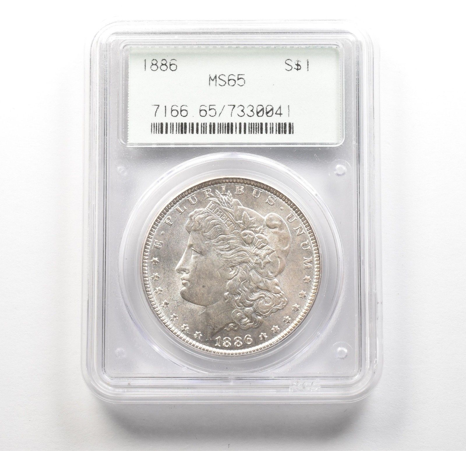 1886年 モルガン銀貨 MS65 PCGS OGH *6280 - メルカリ