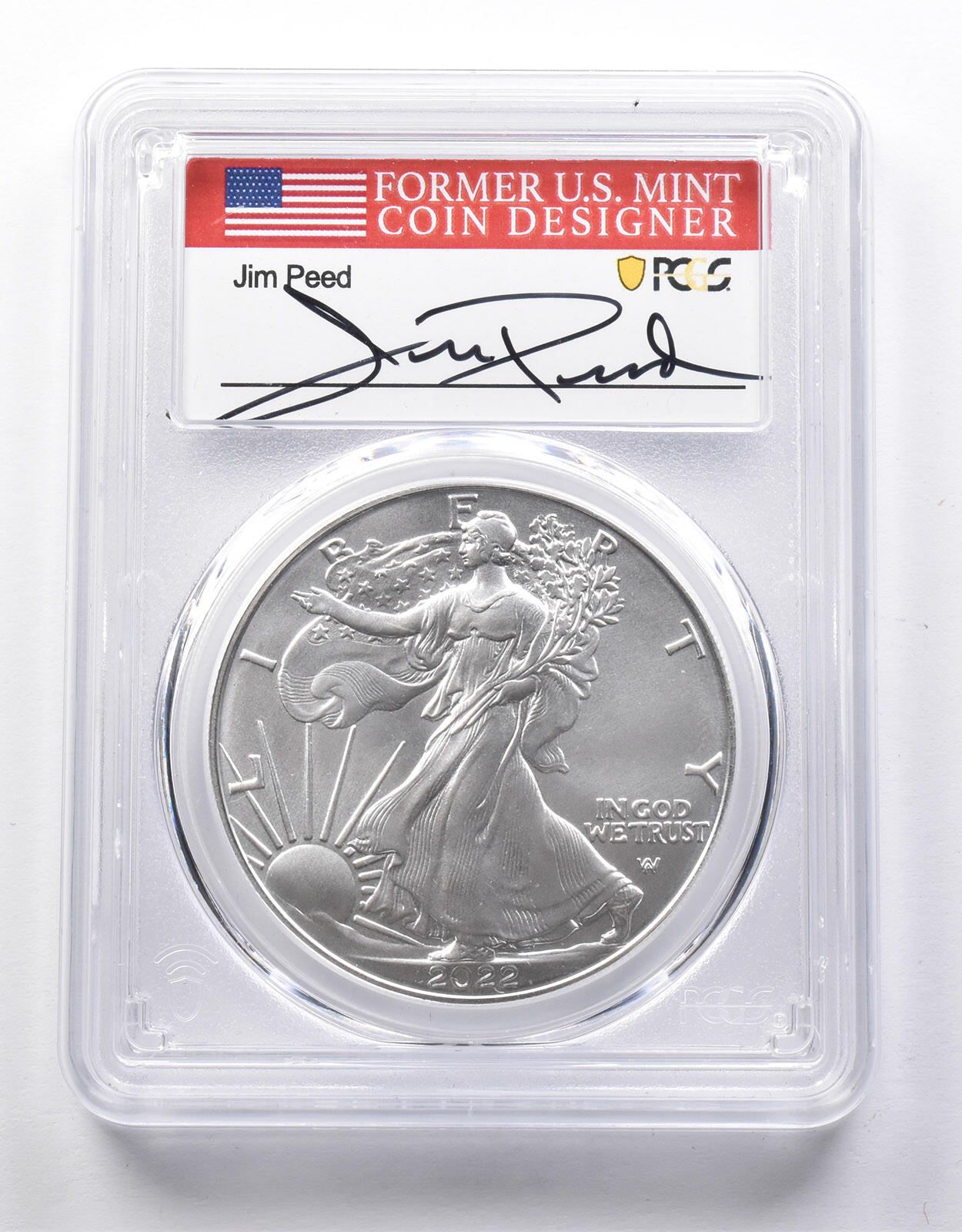 MS70 2022-(W) アメリカン・シルバー・イーグル ウェストポイント