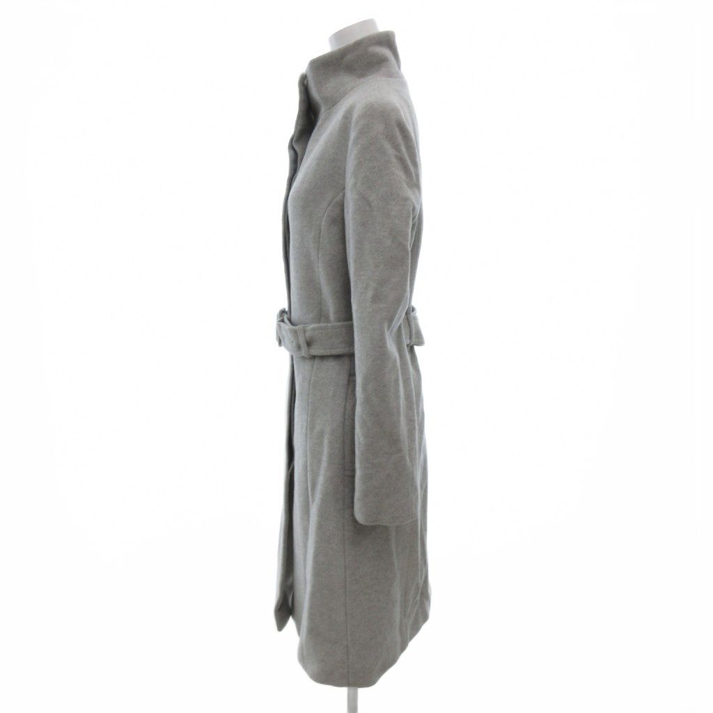 アンタイトル UNTITLED コート ロング丈 ウール アンゴラ混 2 グレー