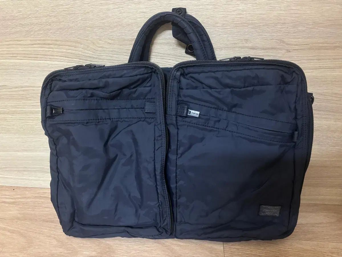 ポーター タンカー 3way ブリーフ ケース ネイビー - メルカリ