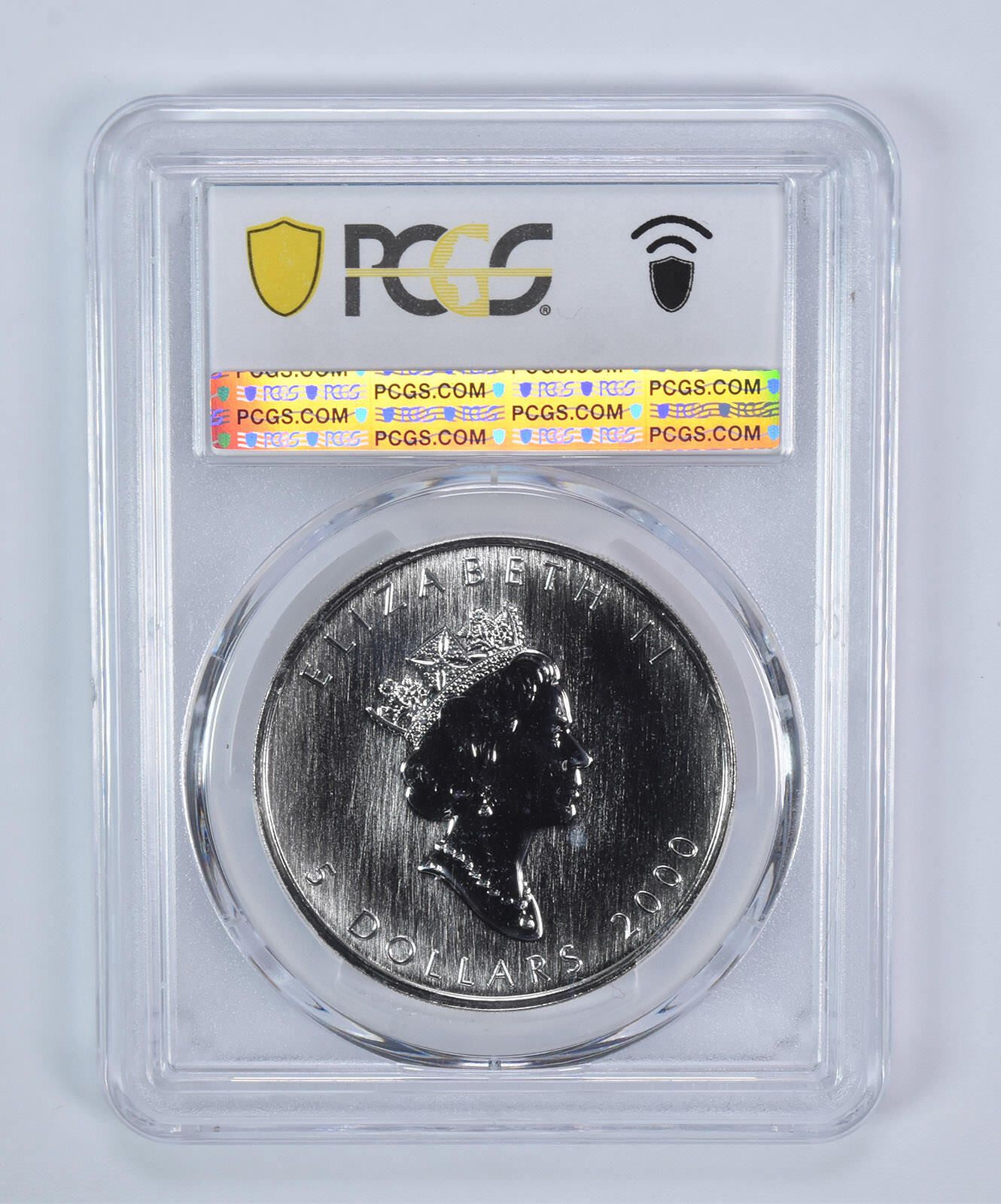 2000年カナダ5ドル銀貨メープルリーフMS69 PCGSブルーラベル - メルカリ
