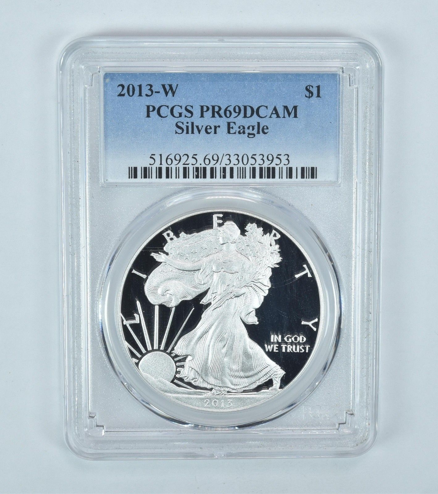 2013-W アメリカン シルバー イーグル PR69 DCAM PCGS ブルーラベル