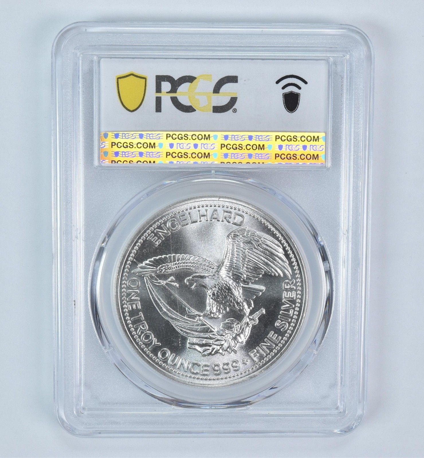 1986年 エンゲルハード プロスペクター 1オンス シルバー ラウンド