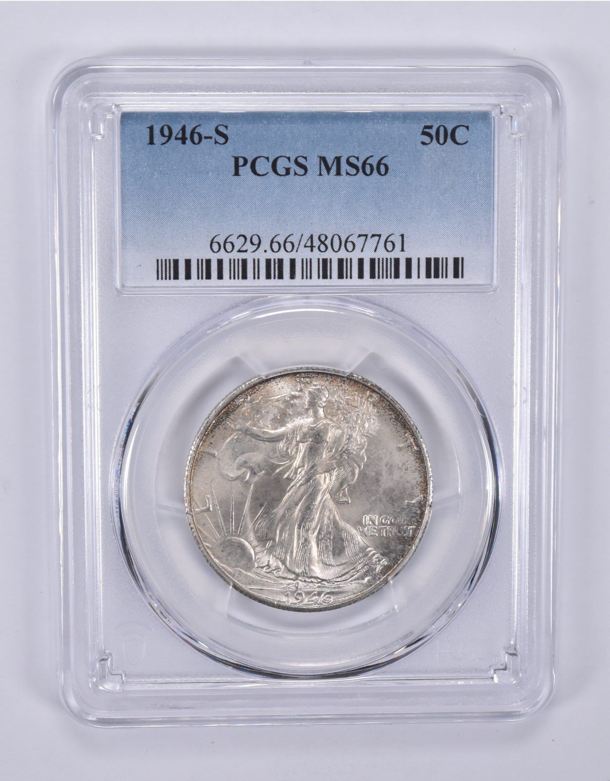 1946-S ウォーキング・リバティ・ハーフダラー MS66 PCGS *9204 - メルカリ