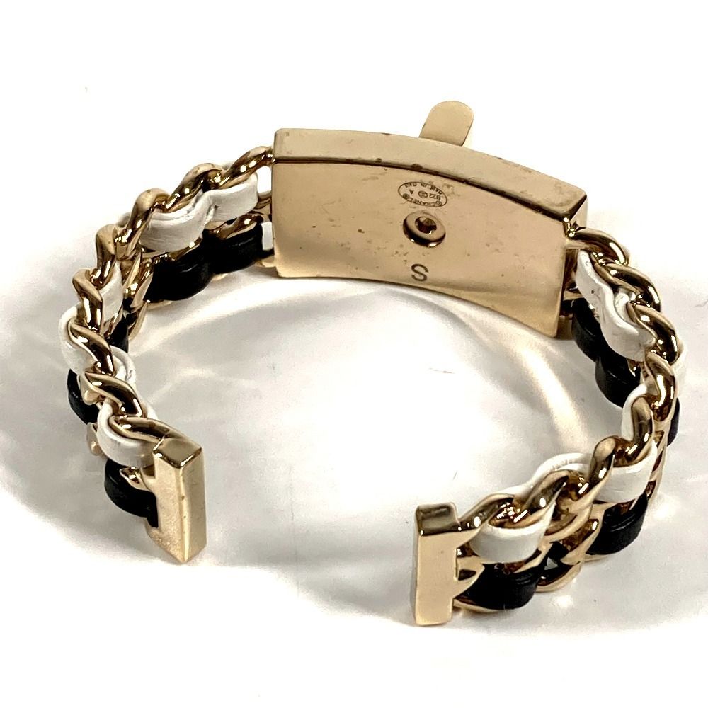 CHANEL シャネル バングル CC ロゴ ココマーク Wチェーン メタル