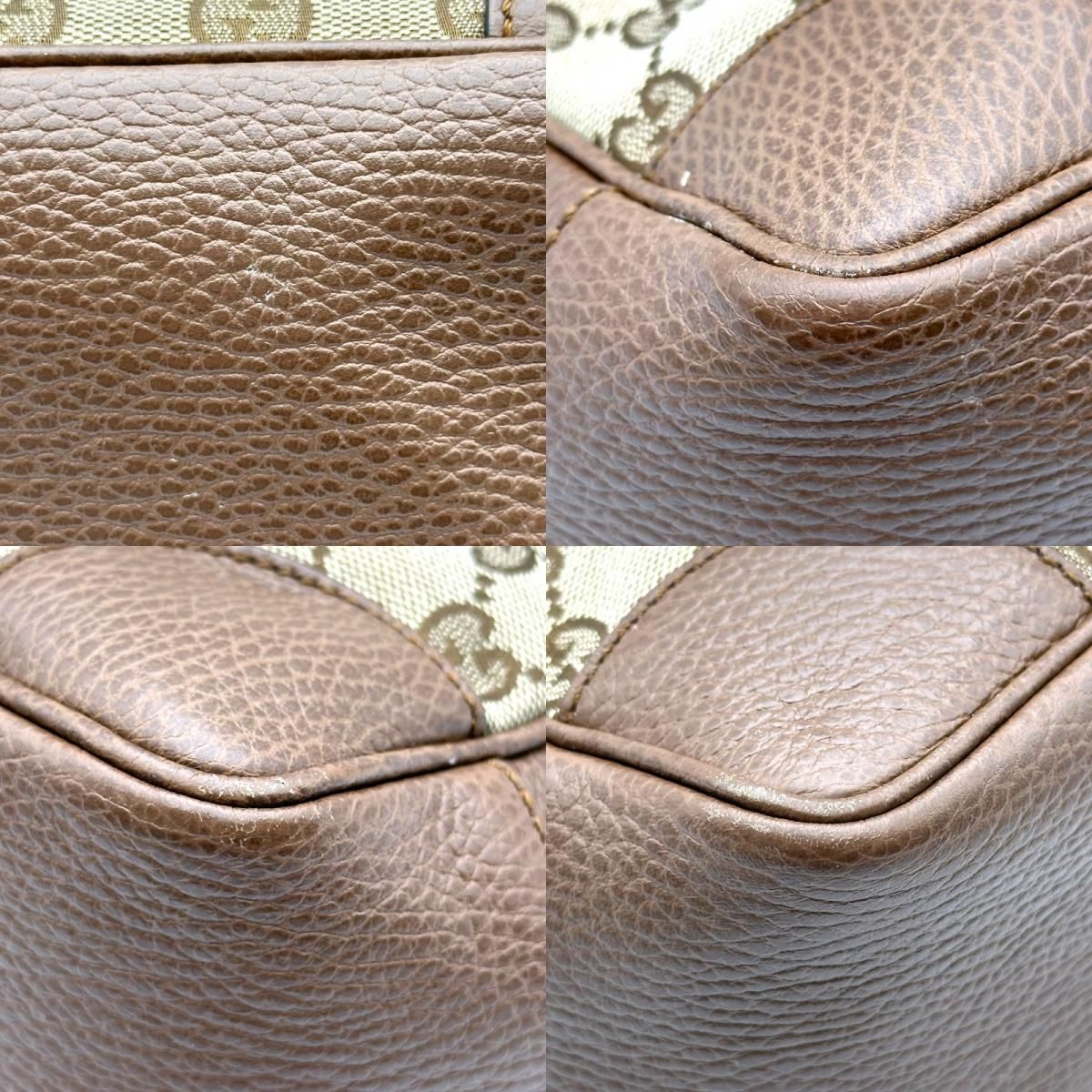 グッチ GUCCI GGキャンバス ハンドバッグ 449241 ブラウン GG