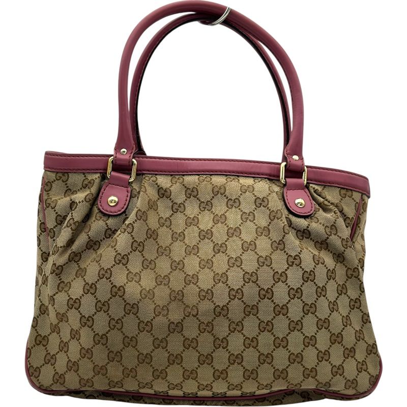 グッチ GUCCI スーキートートバッグ 296835 ピンク GGキャンバス