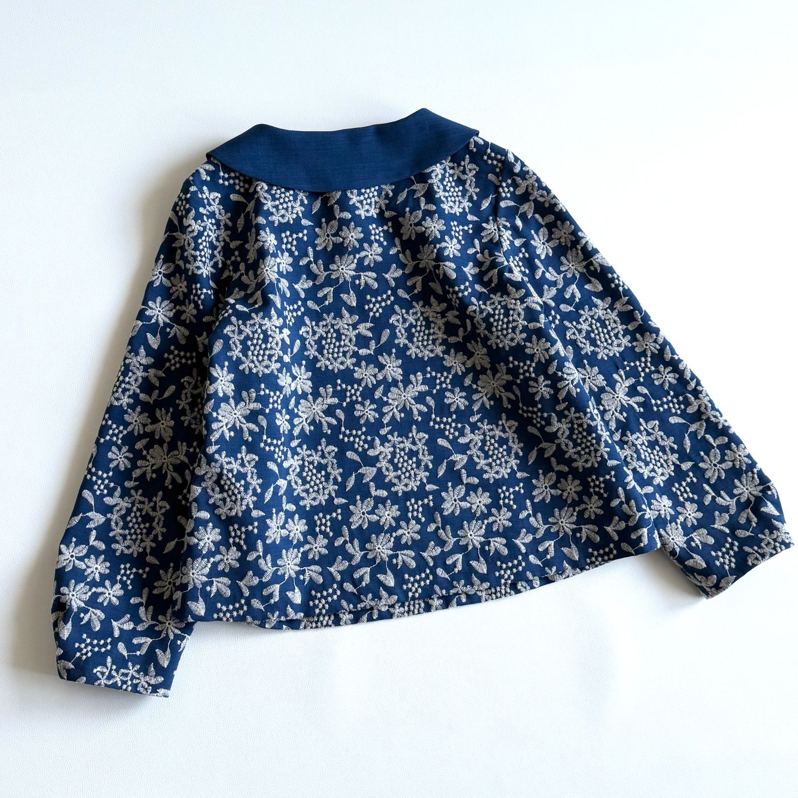 Jocomomola ホコモモラ フラワー総刺繍ブラウス Vuelta 花柄 刺繍